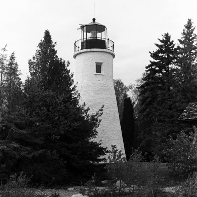 OLD PRESQUE ISLE LIGHTHOUSE  MI